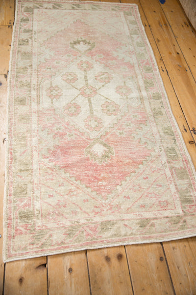 2.5x5.5 Vintage Distressed Oushak Rug Runner by Old New House® - product image 11 for Resin Society