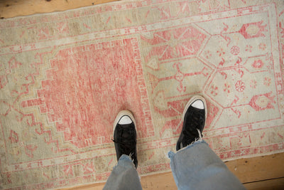 2.5x5 Vintage Distressed Oushak Rug Runner by Old New House® - product image 2 for Resin Society