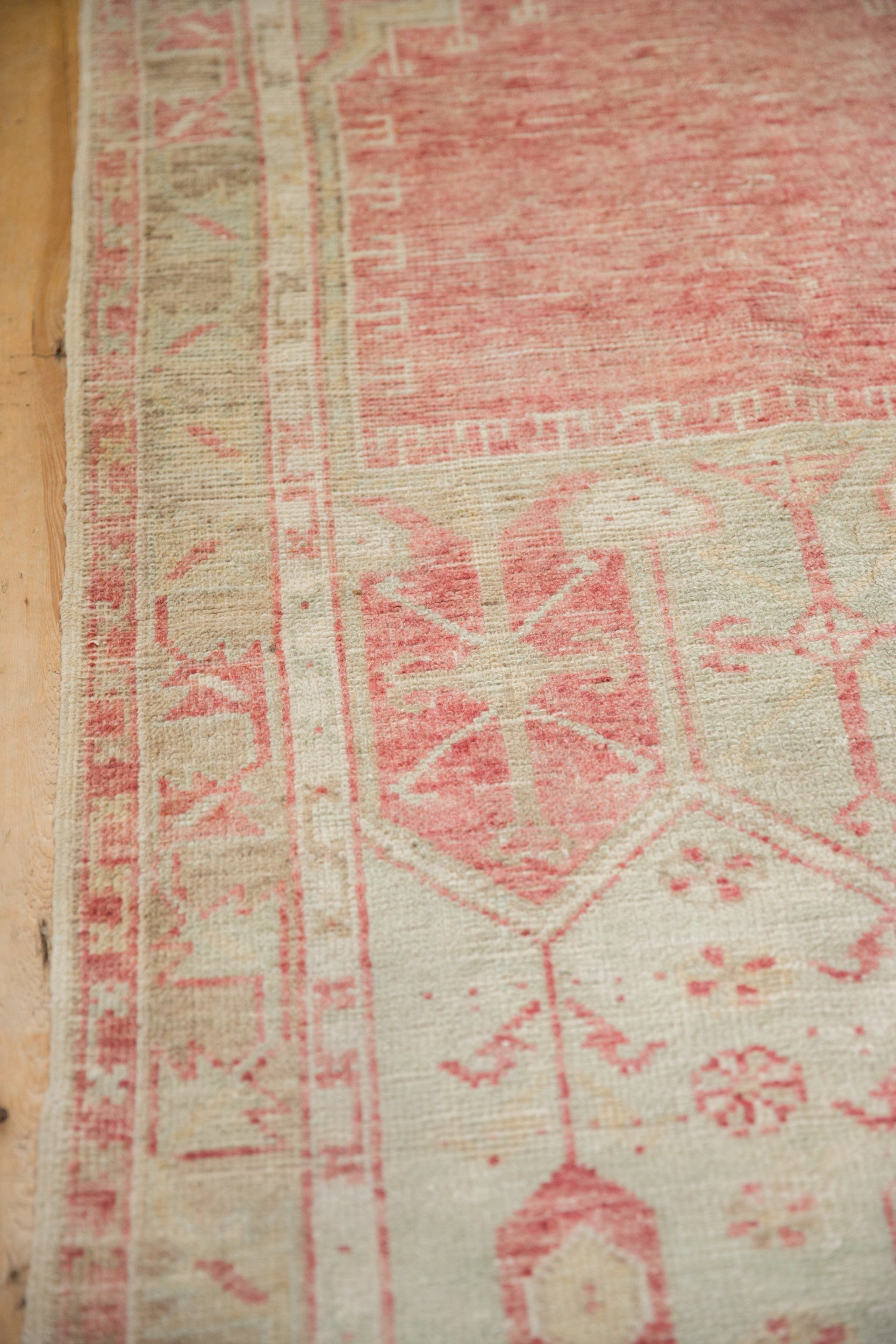 2.5x5 Vintage Distressed Oushak Rug Runner by Old New House® - product image 5 for Resin Society