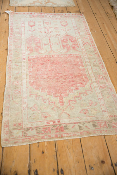 2.5x5 Vintage Distressed Oushak Rug Runner by Old New House® - product image 6 for Resin Society
