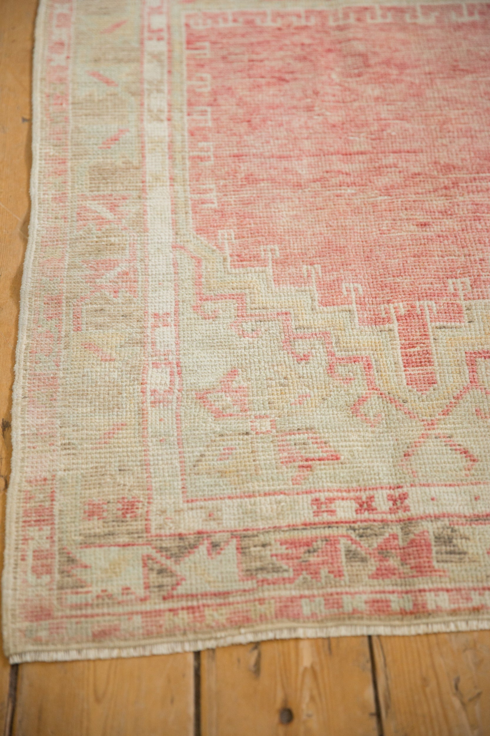 2.5x5 Vintage Distressed Oushak Rug Runner by Old New House® - product image 7 for Resin Society