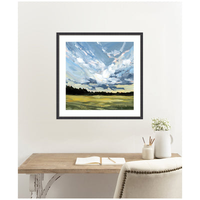 Framed Art Before The Storm by Emily Kenney