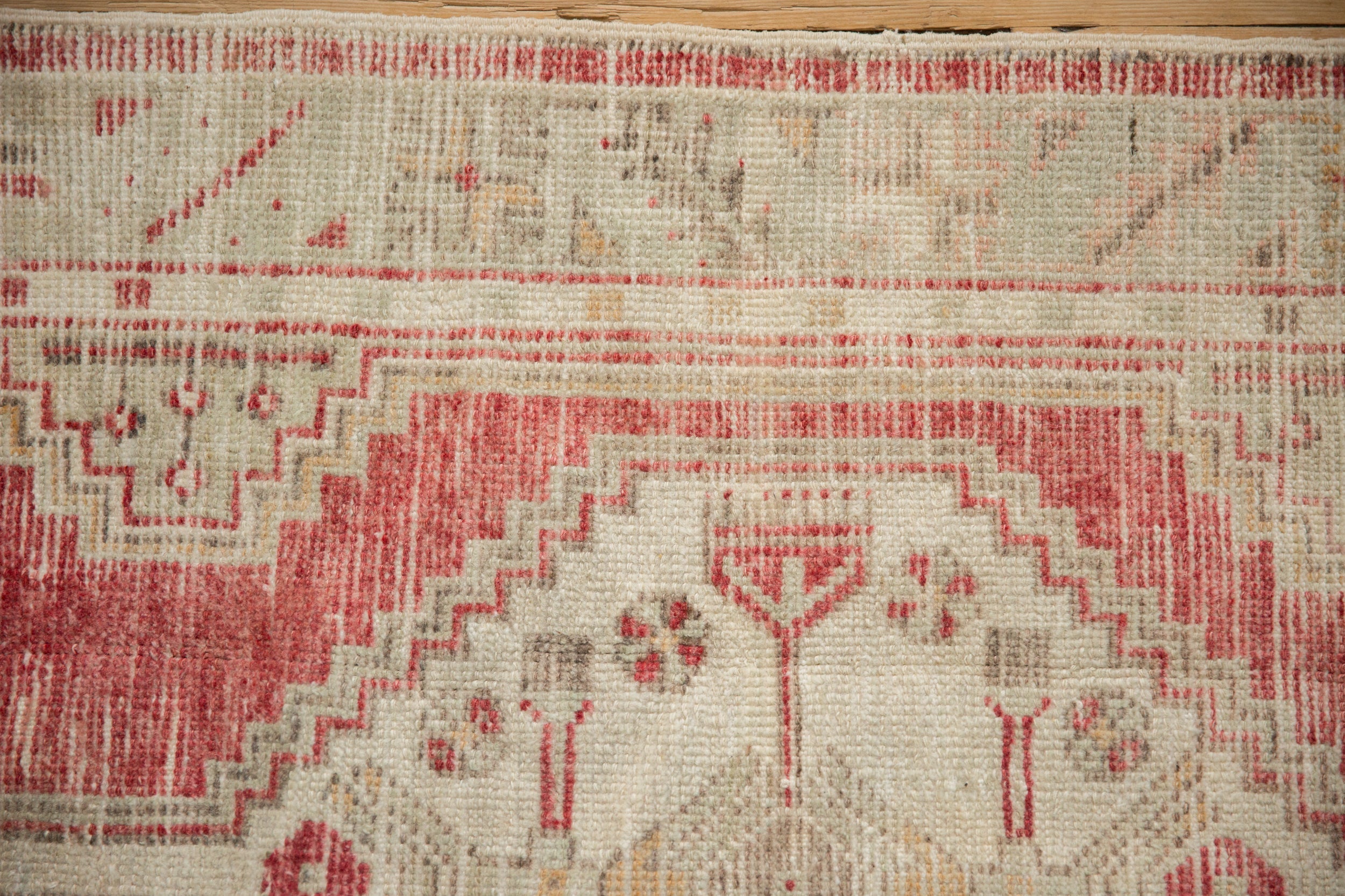2.5x5 Vintage Distressed Oushak Rug Runner by Old New House® - product image 3 for Resin Society