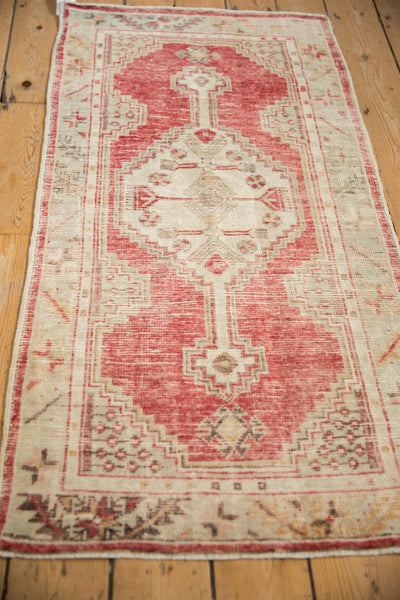 2.5x5 Vintage Distressed Oushak Rug Runner by Old New House® - product image 4 for Resin Society