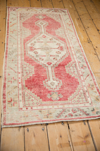 2.5x5 Vintage Distressed Oushak Rug Runner by Old New House® - product image 6 for Resin Society