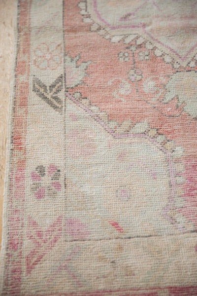 2.5x6 Vintage Distressed Oushak Rug Runner by Old New House® - product image 5 for Resin Society