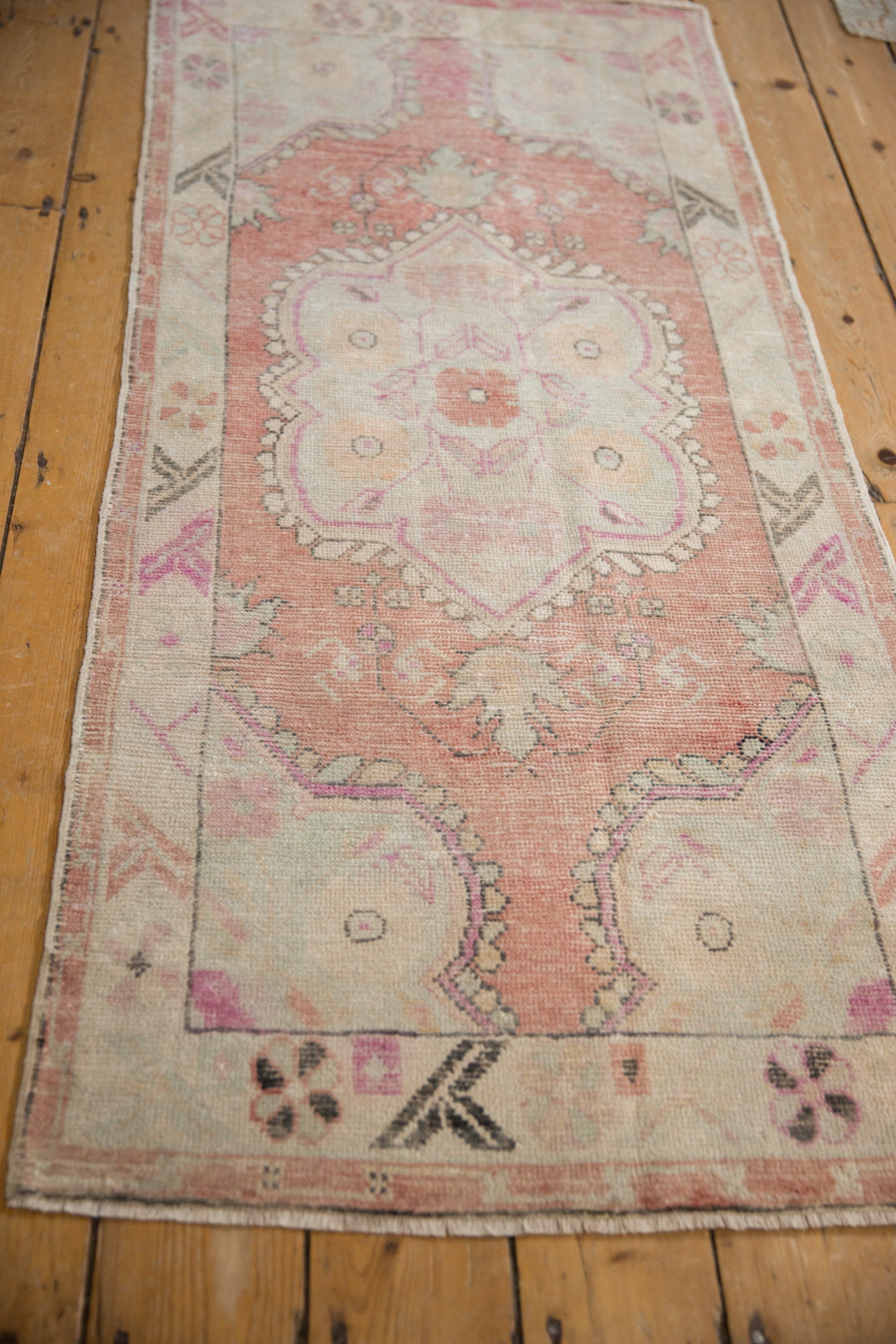 2.5x6 Vintage Distressed Oushak Rug Runner by Old New House® - product image 6 for Resin Society