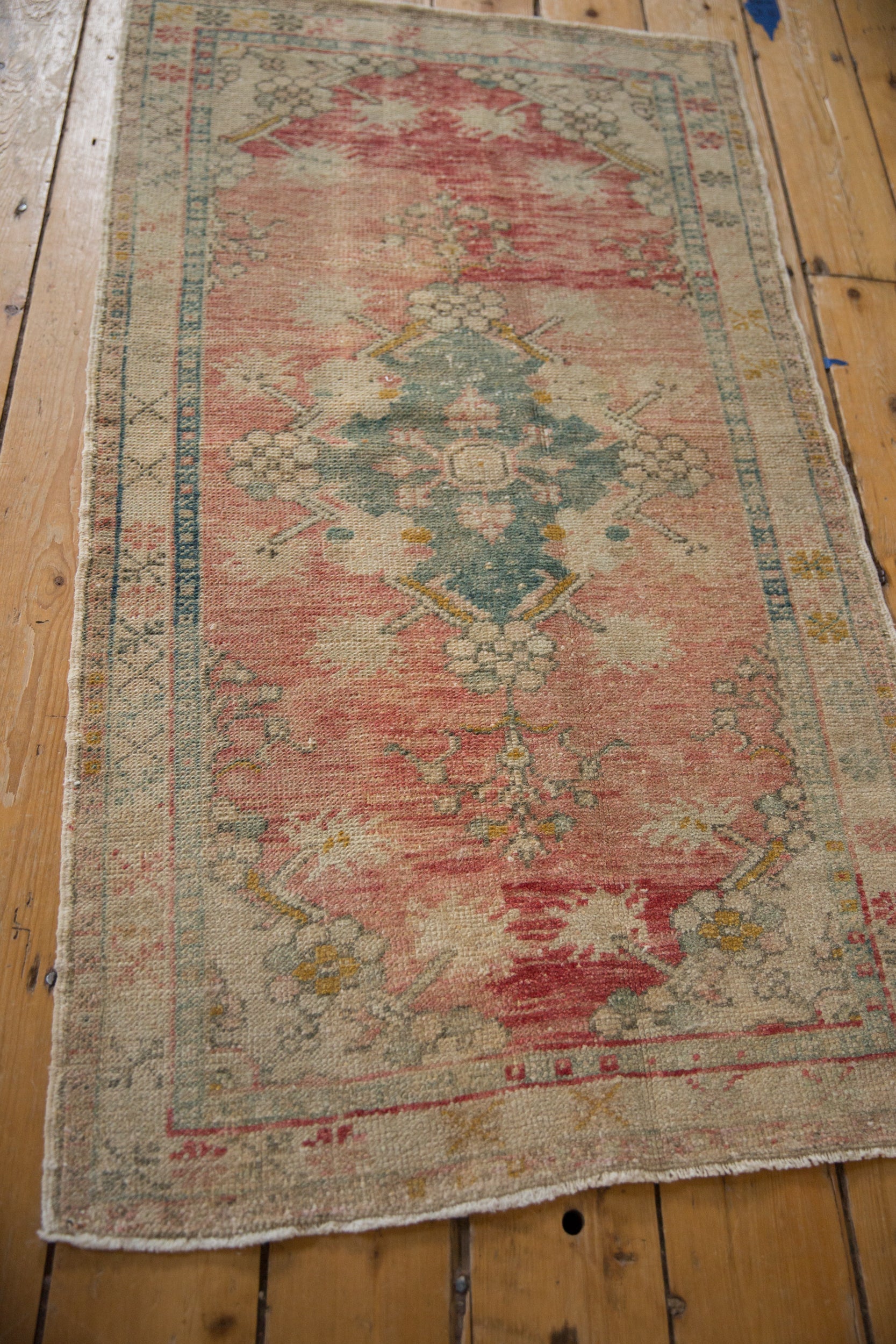 2.5x4.5 Vintage Distressed Oushak Rug by Old New House® - product image 8 for Resin Society