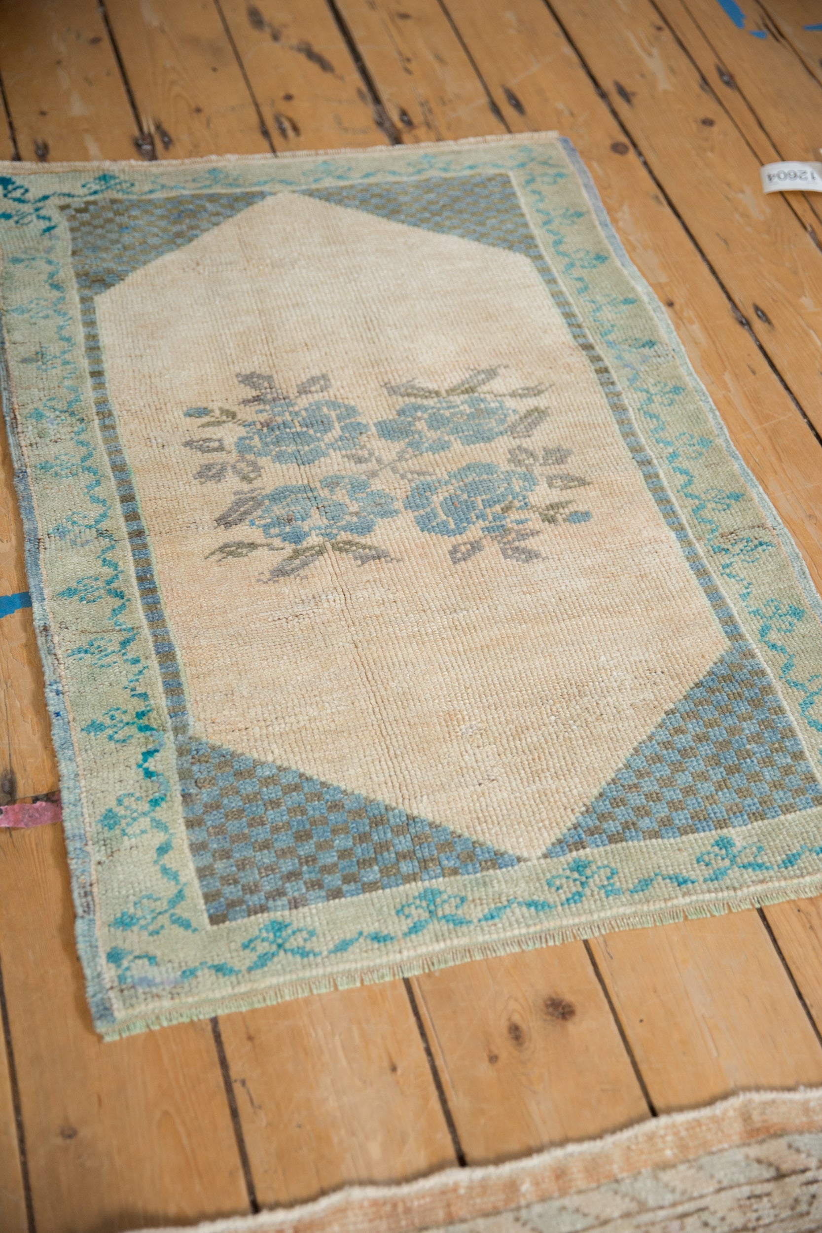 2x3 Vintage Distressed Oushak Rug Mat by Old New House® - product image 4 for Resin Society