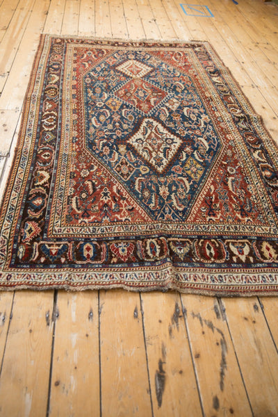 4.5x7.5 Antique Fine Qashqai Rug by Old New House® - product image 9 for Resin Society