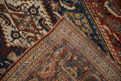 4.5x7.5 Antique Fine Qashqai Rug by Old New House® - product image 11 for Resin Society