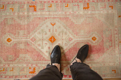2.5x5 Vintage Distressed Oushak Rug Runner by Old New House® - product image 2 for Resin Society
