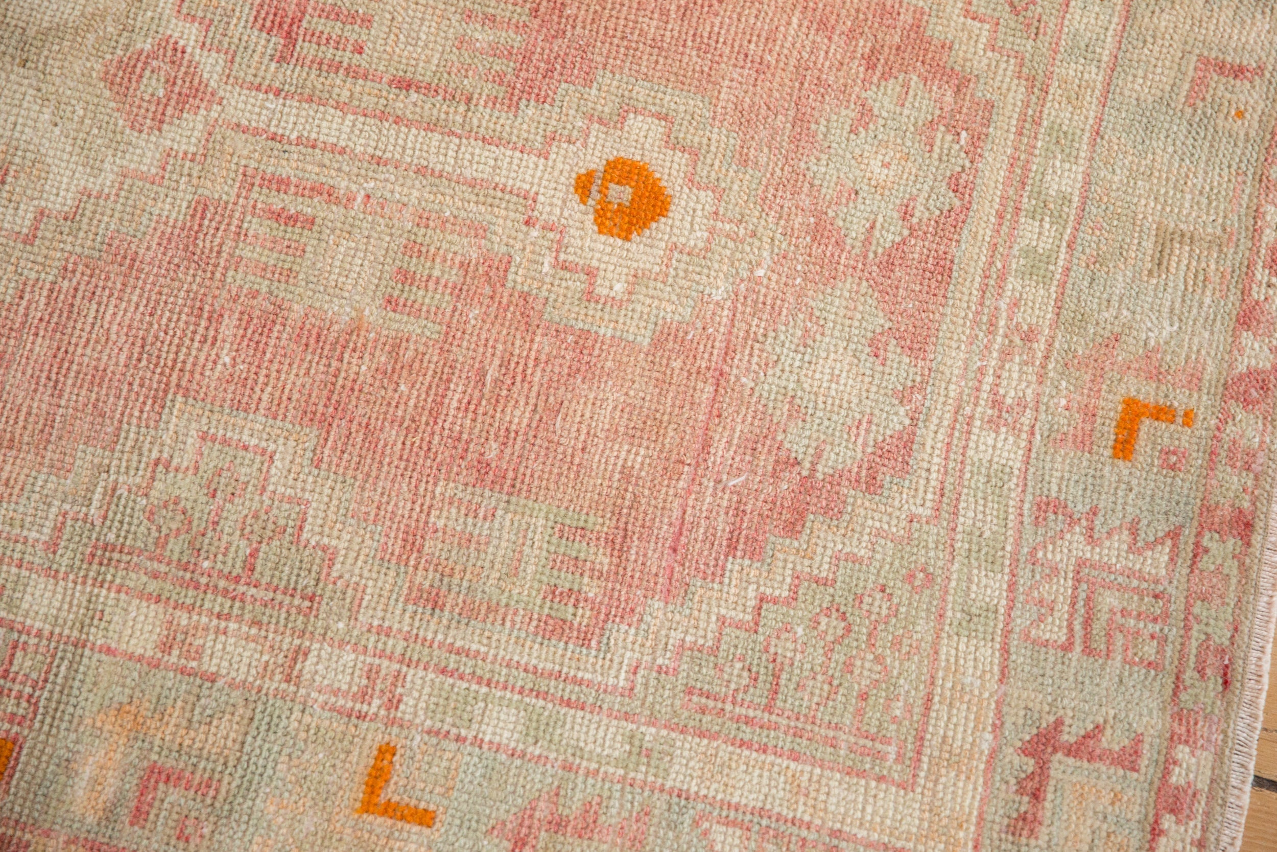 2.5x5 Vintage Distressed Oushak Rug Runner by Old New House® - product image 8 for Resin Society