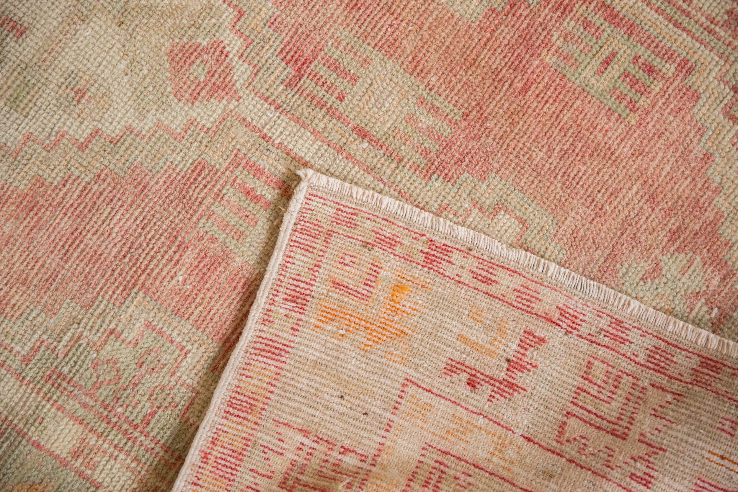 2.5x5 Vintage Distressed Oushak Rug Runner by Old New House® - product image 10 for Resin Society