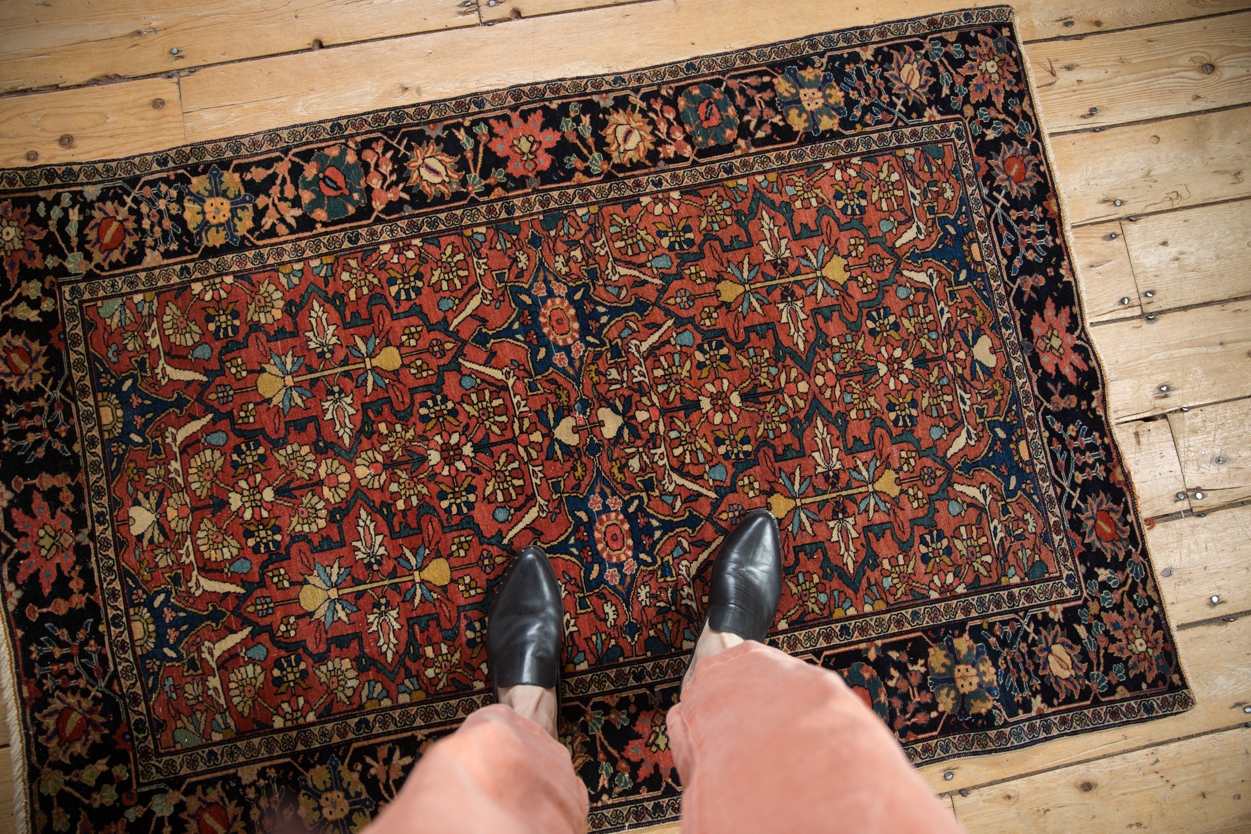 3x5 Antique Fine Farahan Sarouk Rug by Old New House® - product image 2 for Resin Society