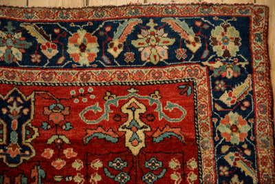 4x6.5 Vintage Sarouk Rug by Old New House® - product image 3 for Resin Society