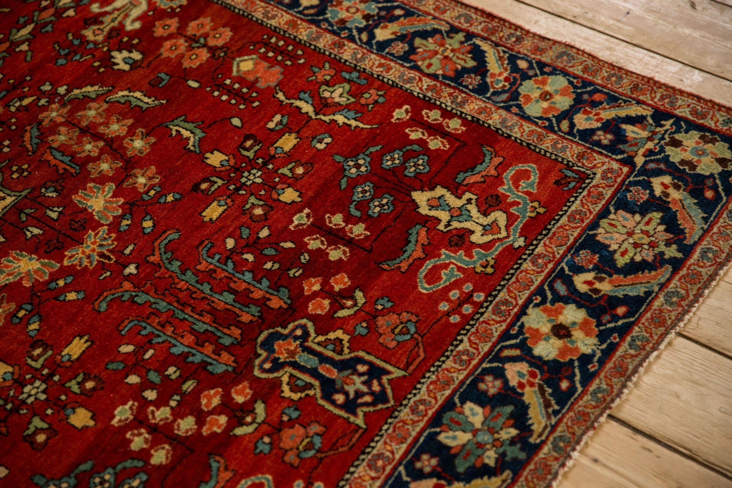 4x6.5 Vintage Sarouk Rug by Old New House® - product image 5 for Resin Society