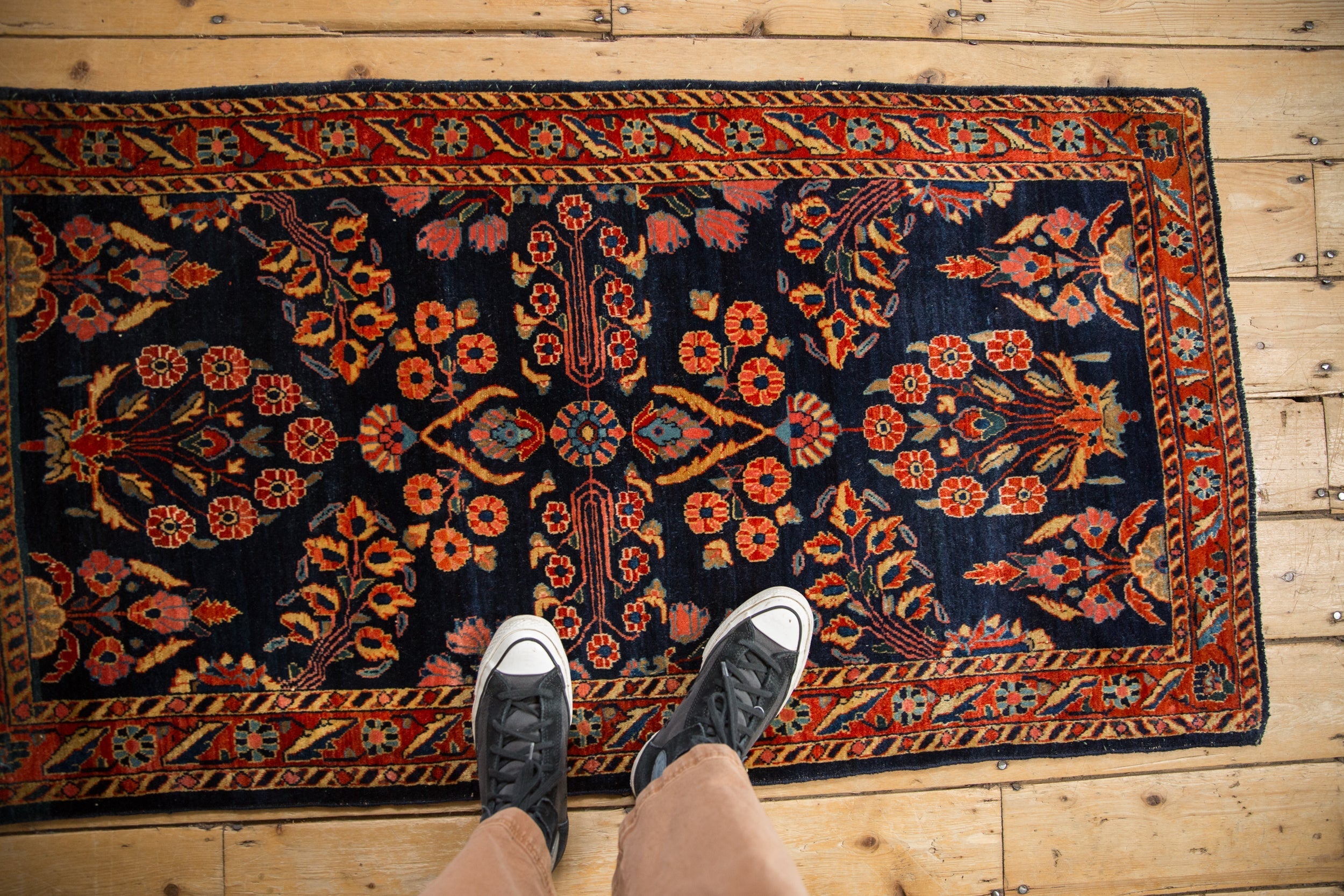 2.5x5 Antique Mohajeran Sarouk Rug Runner by Old New House® - product image 2 for Resin Society
