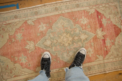 2.5x4.5 Vintage Distressed Oushak Rug by Old New House® - product image 2 for Resin Society