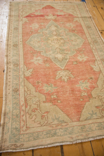 2.5x4.5 Vintage Distressed Oushak Rug by Old New House® - product image 6 for Resin Society