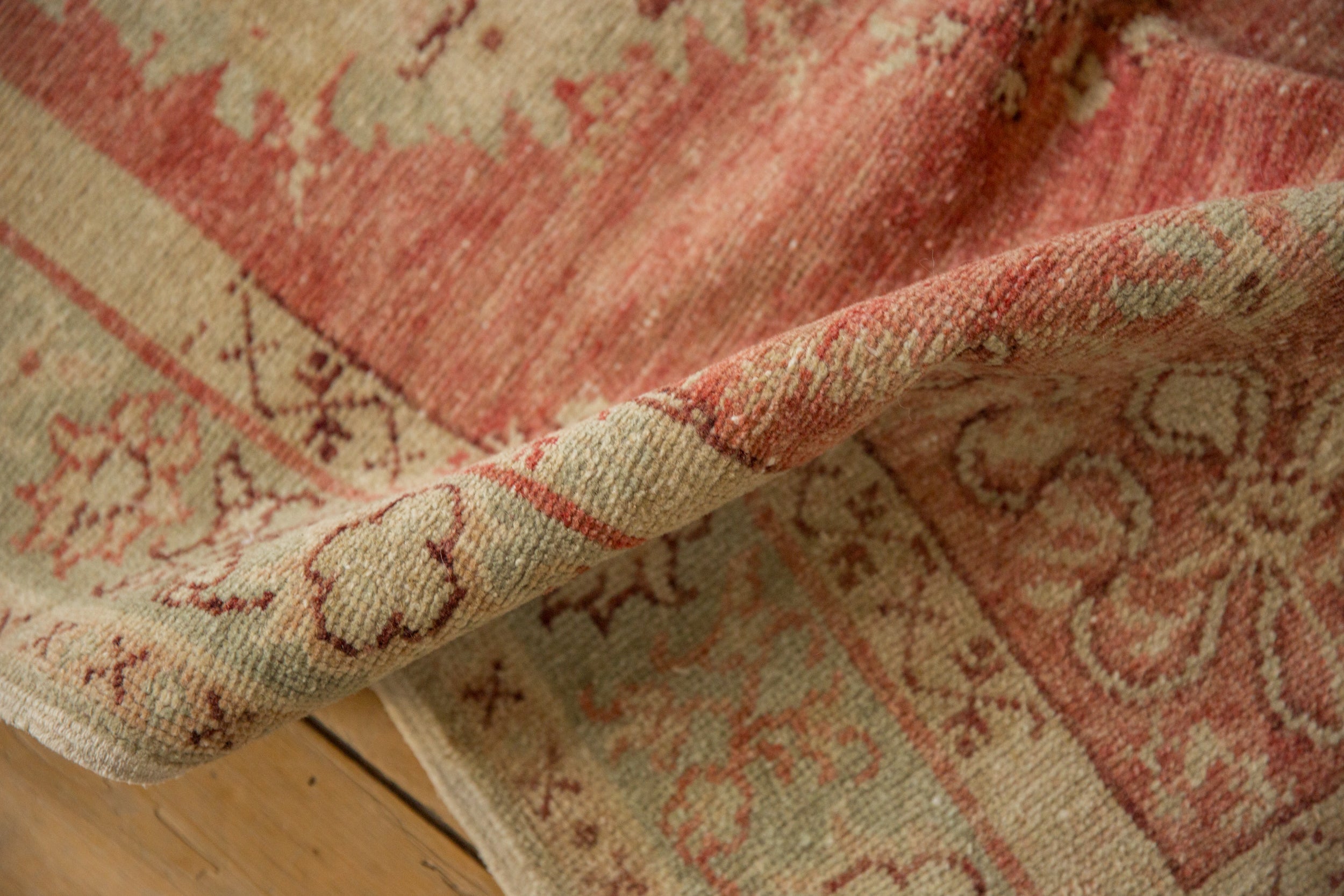 3x6.5 Vintage Distressed Oushak Rug Runner by Old New House® - product image 8 for Resin Society