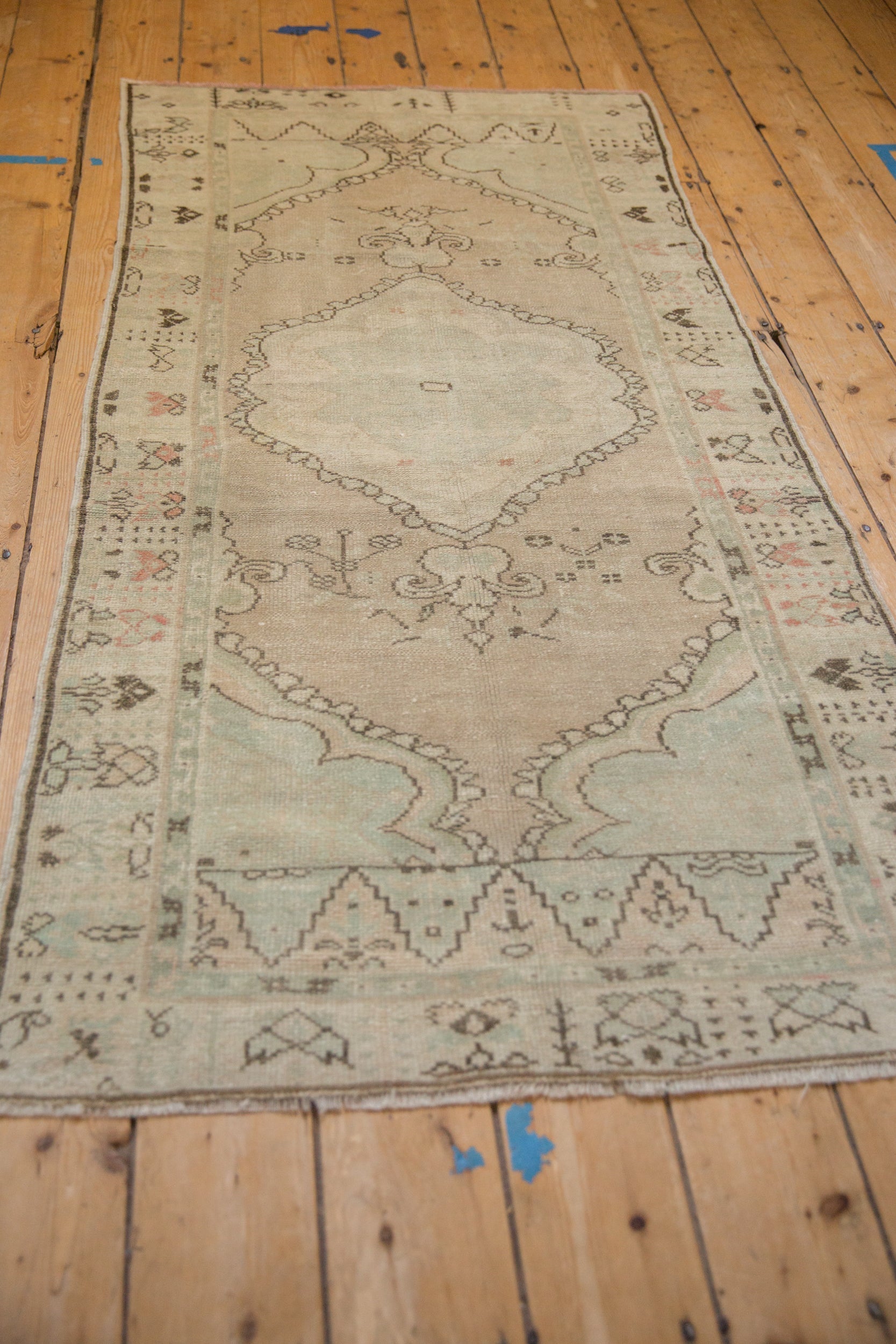 3x6 Vintage Distressed Oushak Rug Runner by Old New House® - product image 5 for Resin Society