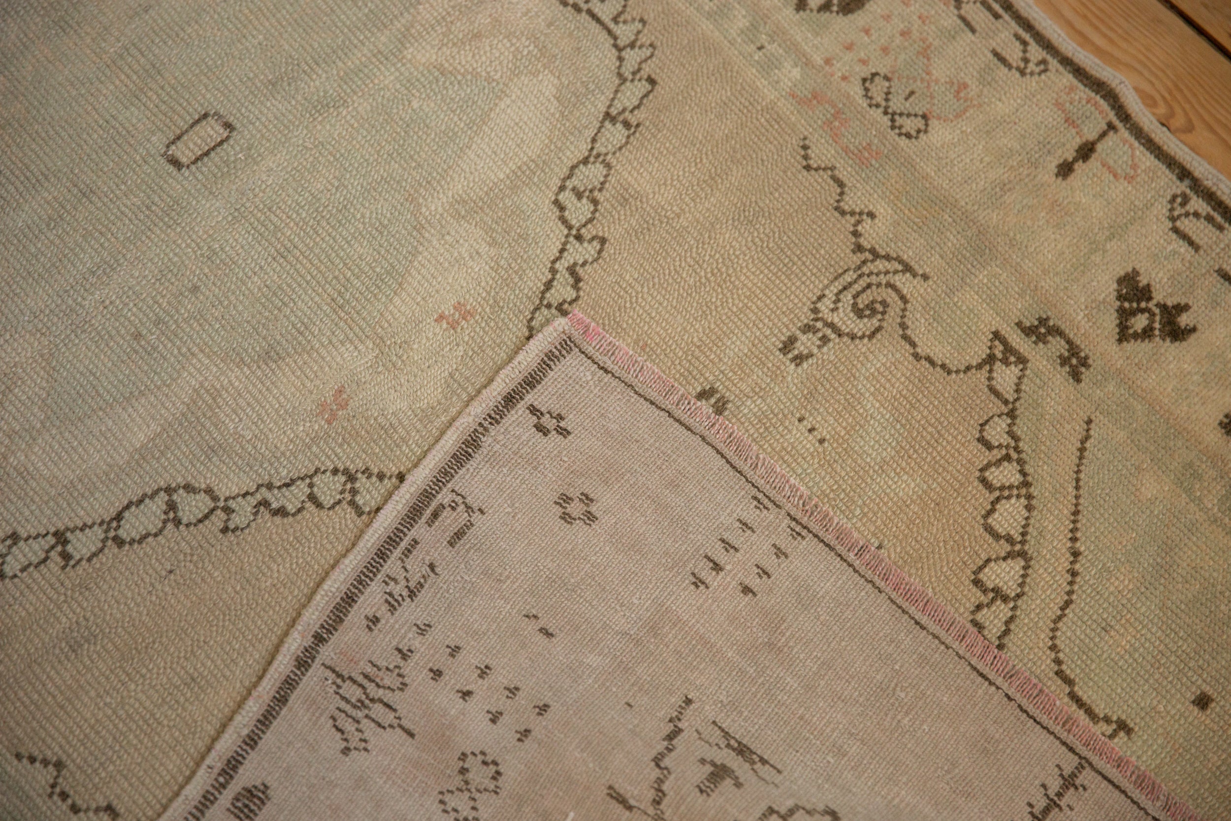 3x6 Vintage Distressed Oushak Rug Runner by Old New House® - product image 9 for Resin Society