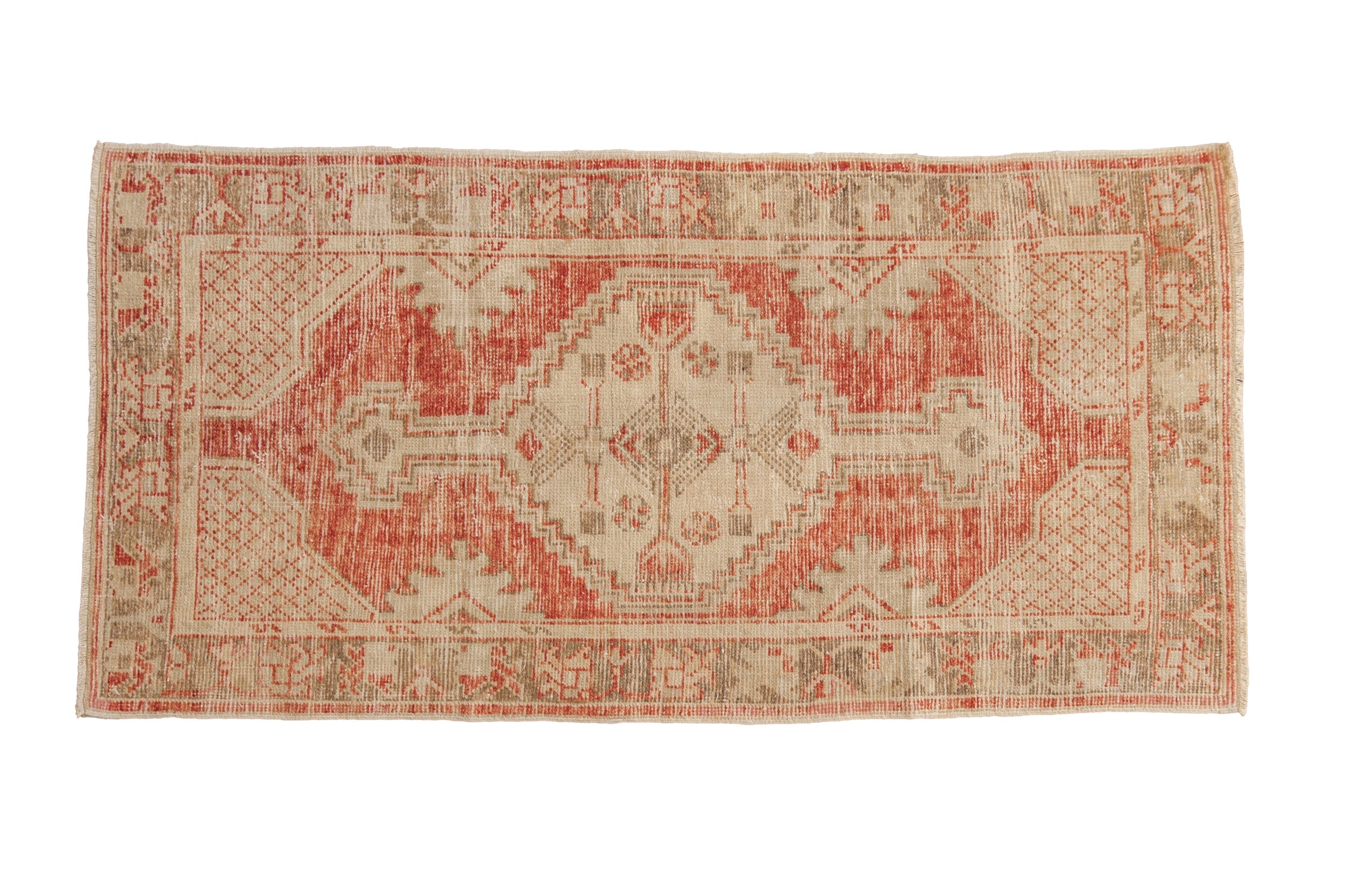 2.5x5 Vintage Distressed Oushak Rug Runner by Old New House® - main product image for Resin Society