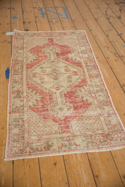 2.5x5 Vintage Distressed Oushak Rug Runner by Old New House® - product image 5 for Resin Society