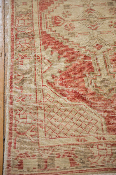 2.5x5 Vintage Distressed Oushak Rug Runner by Old New House® - product image 8 for Resin Society