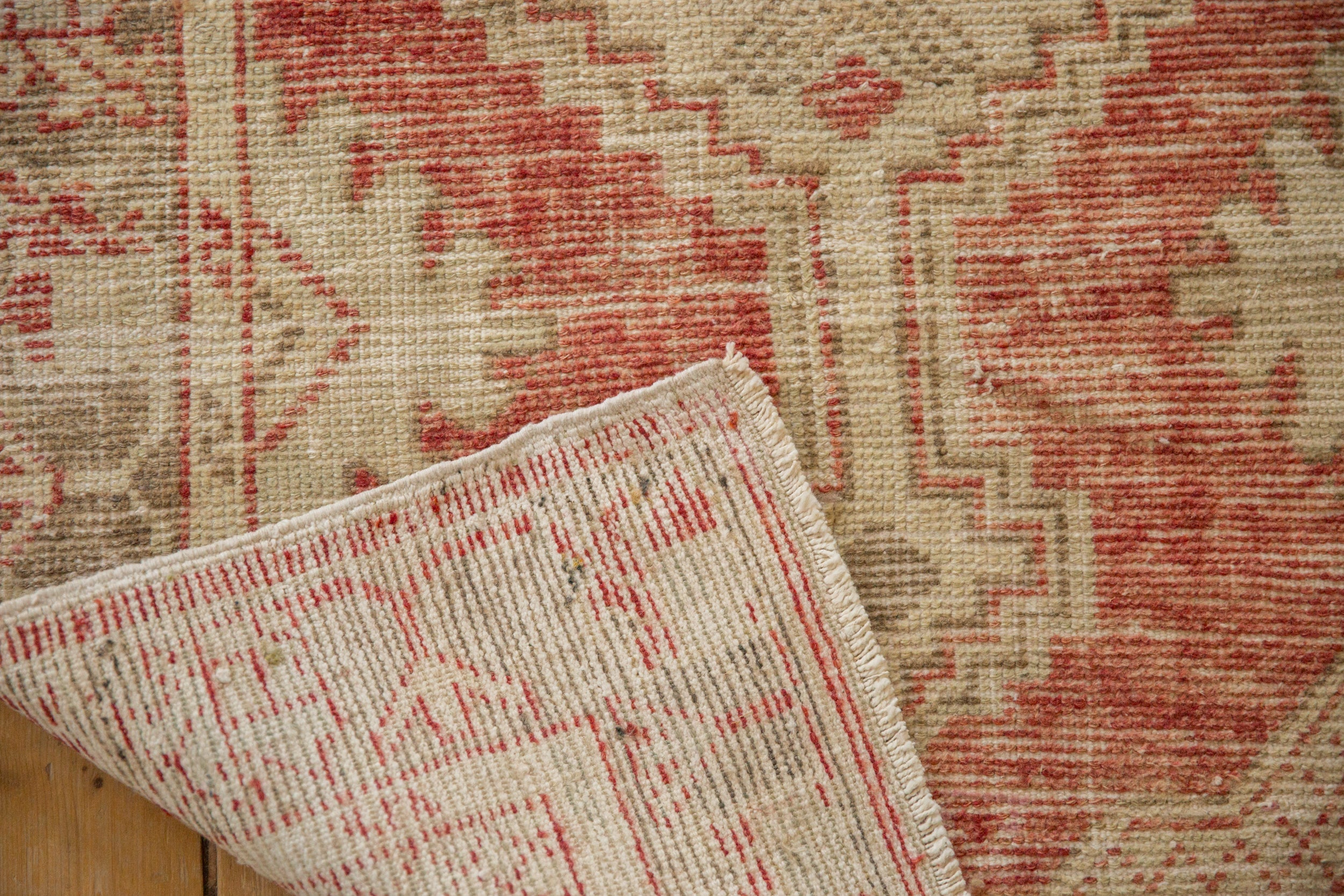2.5x5 Vintage Distressed Oushak Rug Runner by Old New House® - product image 10 for Resin Society