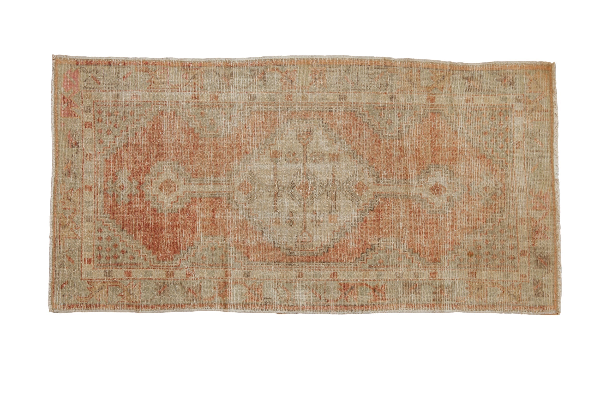 2.5x5 Vintage Distressed Oushak Rug Runner by Old New House® - main product image for Resin Society