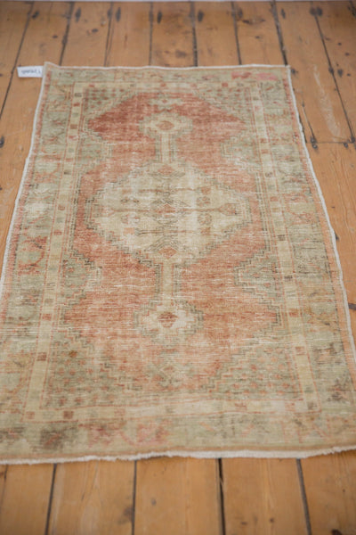2.5x5 Vintage Distressed Oushak Rug Runner by Old New House® - product image 5 for Resin Society