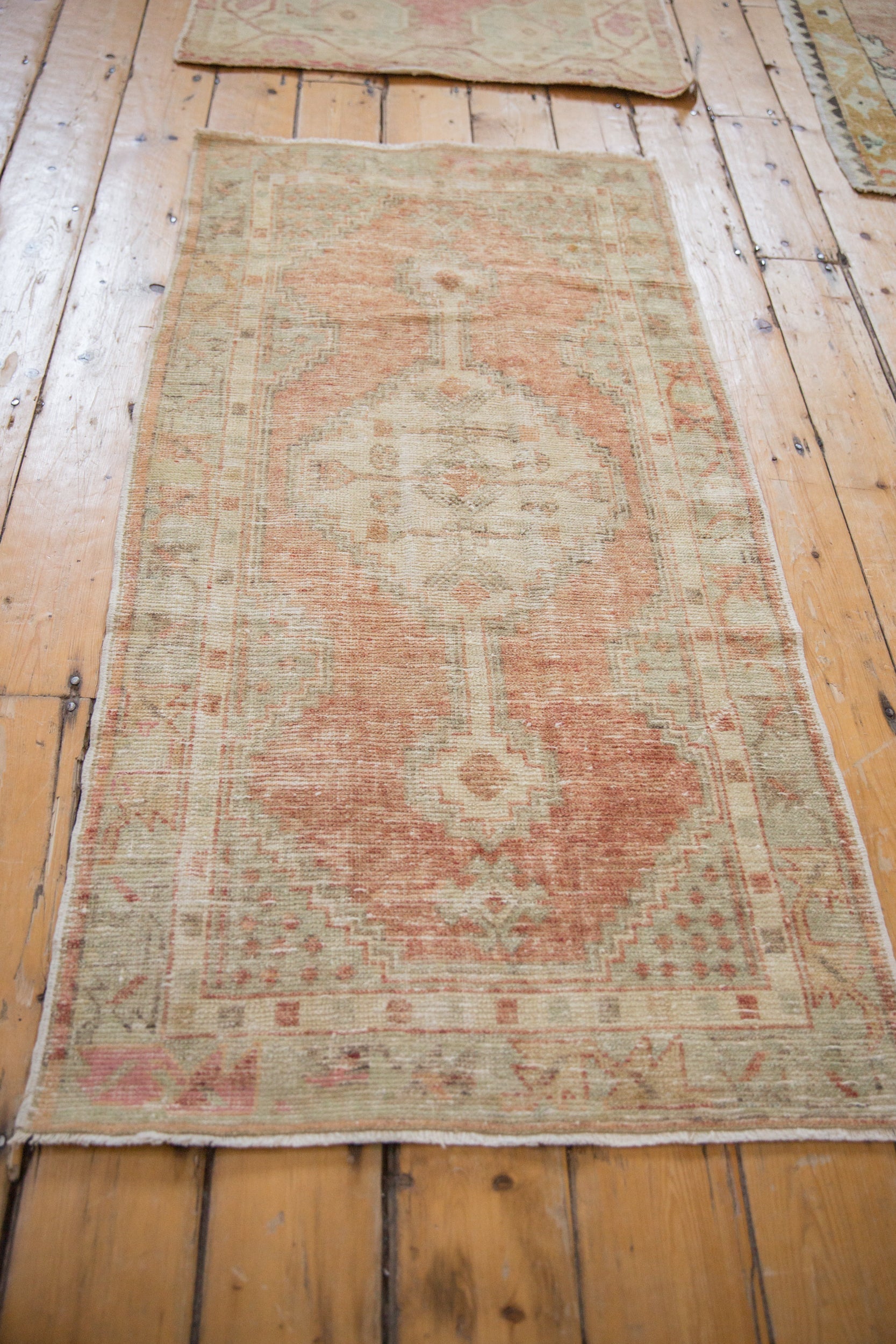 2.5x5 Vintage Distressed Oushak Rug Runner by Old New House® - product image 6 for Resin Society