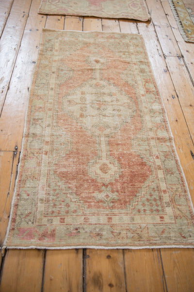 2.5x5 Vintage Distressed Oushak Rug Runner by Old New House® - product image 6 for Resin Society