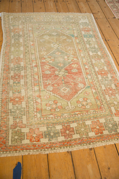 3.5x5.5 Vintage Distressed Oushak Rug by Old New House® - product image 4 for Resin Society