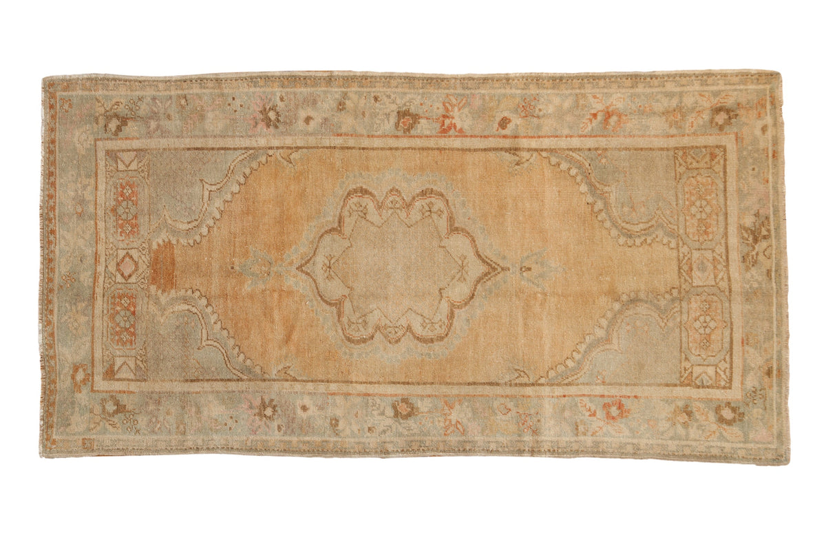 3x6 Vintage Distressed Oushak Rug Runner by Old New House® - main product image for Resin Society