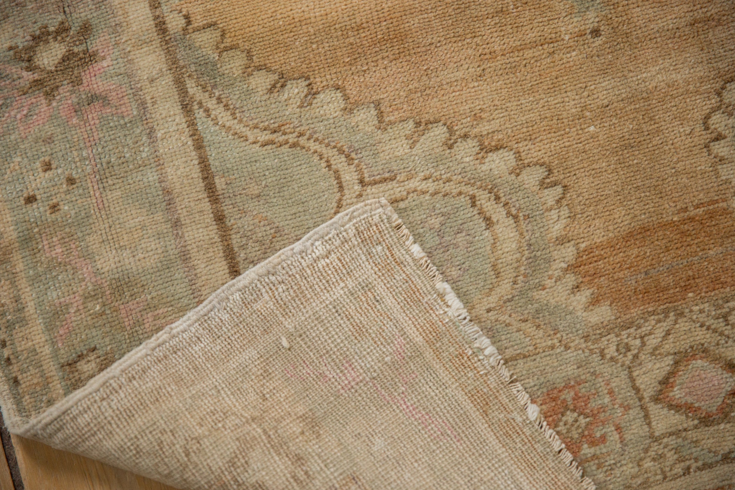 3x6 Vintage Distressed Oushak Rug Runner by Old New House® - product image 8 for Resin Society