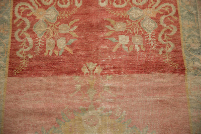 3x6.5 Vintage Distressed Oushak Rug Runner by Old New House® - product image 3 for Resin Society
