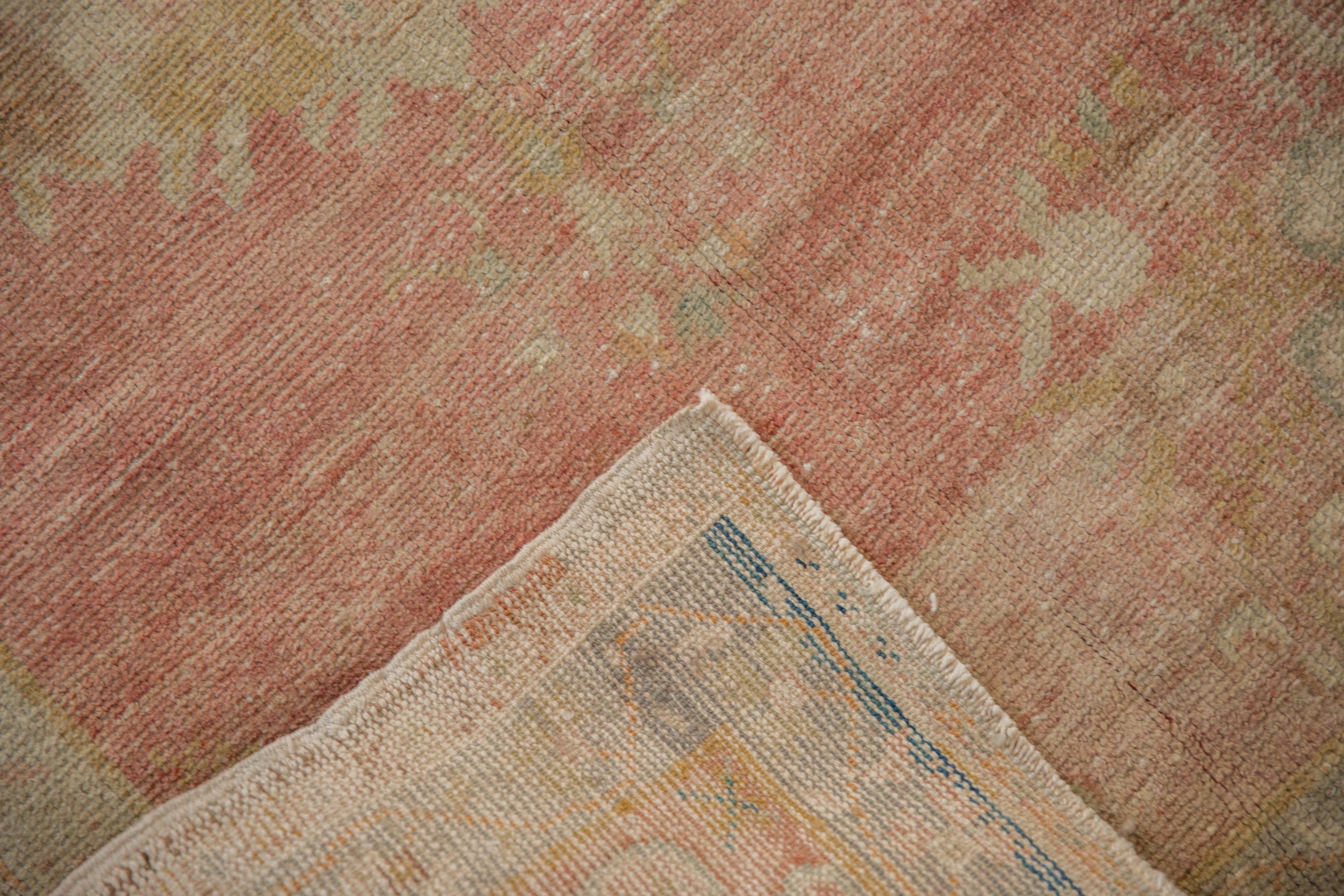 3x6.5 Vintage Distressed Oushak Rug Runner by Old New House® - product image 8 for Resin Society