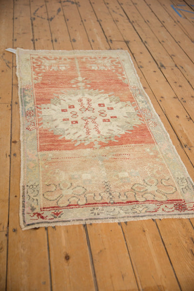 2.5x5 Vintage Distressed Oushak Rug Runner by Old New House® - product image 4 for Resin Society