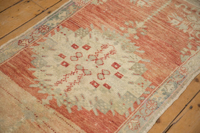 2.5x5 Vintage Distressed Oushak Rug Runner by Old New House® - product image 5 for Resin Society