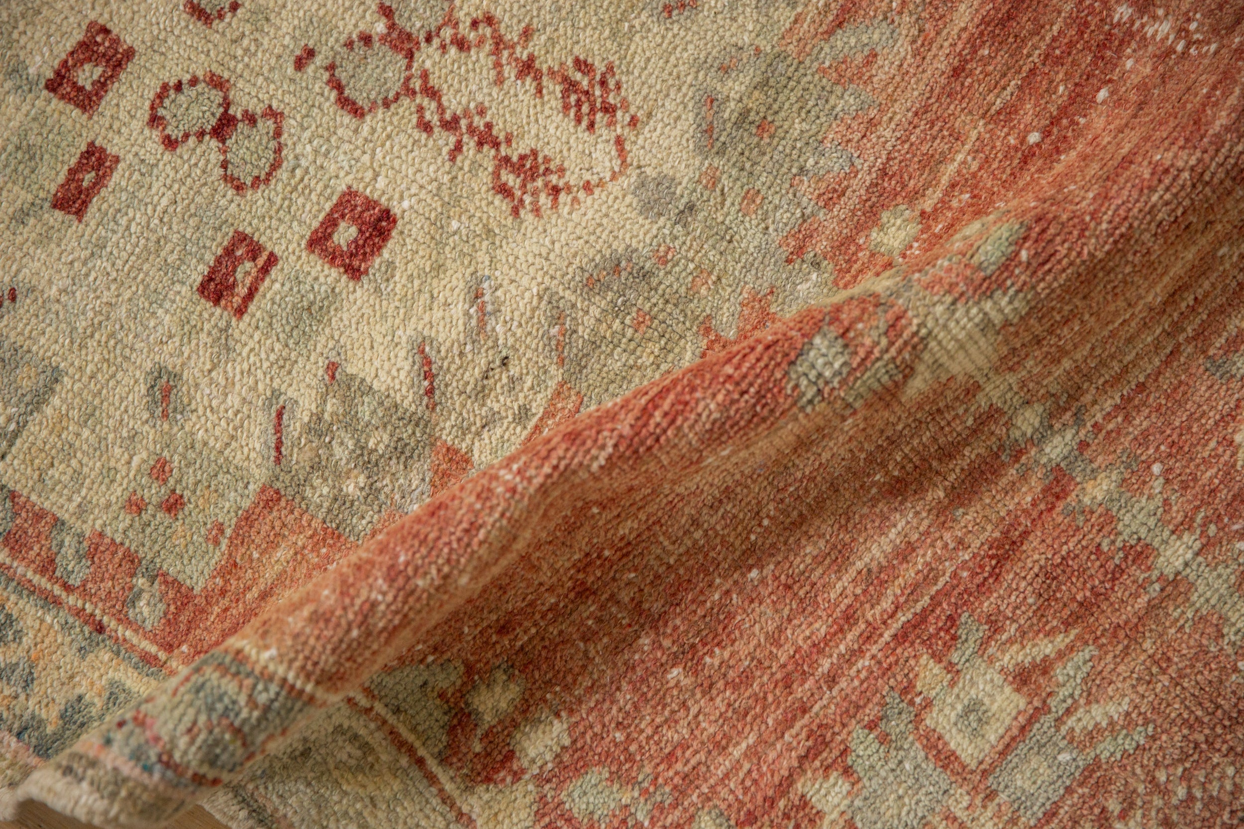 2.5x5 Vintage Distressed Oushak Rug Runner by Old New House® - product image 8 for Resin Society