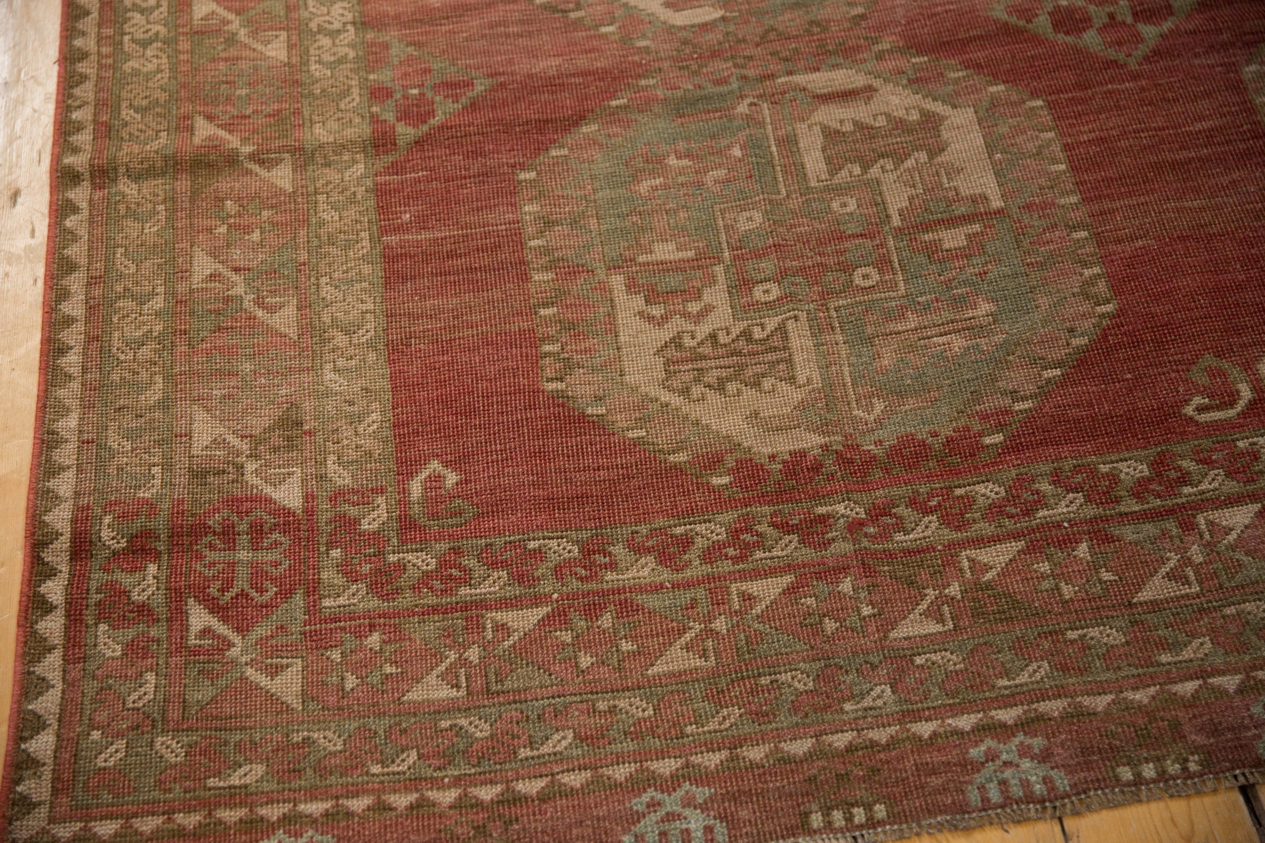 8.5x11.5 Vintage Distressed Ersari Carpet by Old New House® - product image 9 for Resin Society