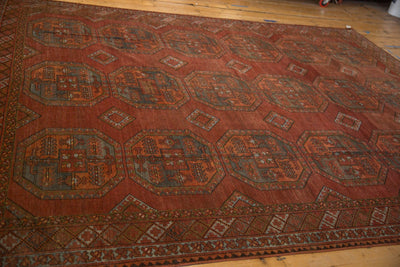 8.5x11 Vintage Distressed Ersari Carpet by Old New House® - product image 6 for Resin Society