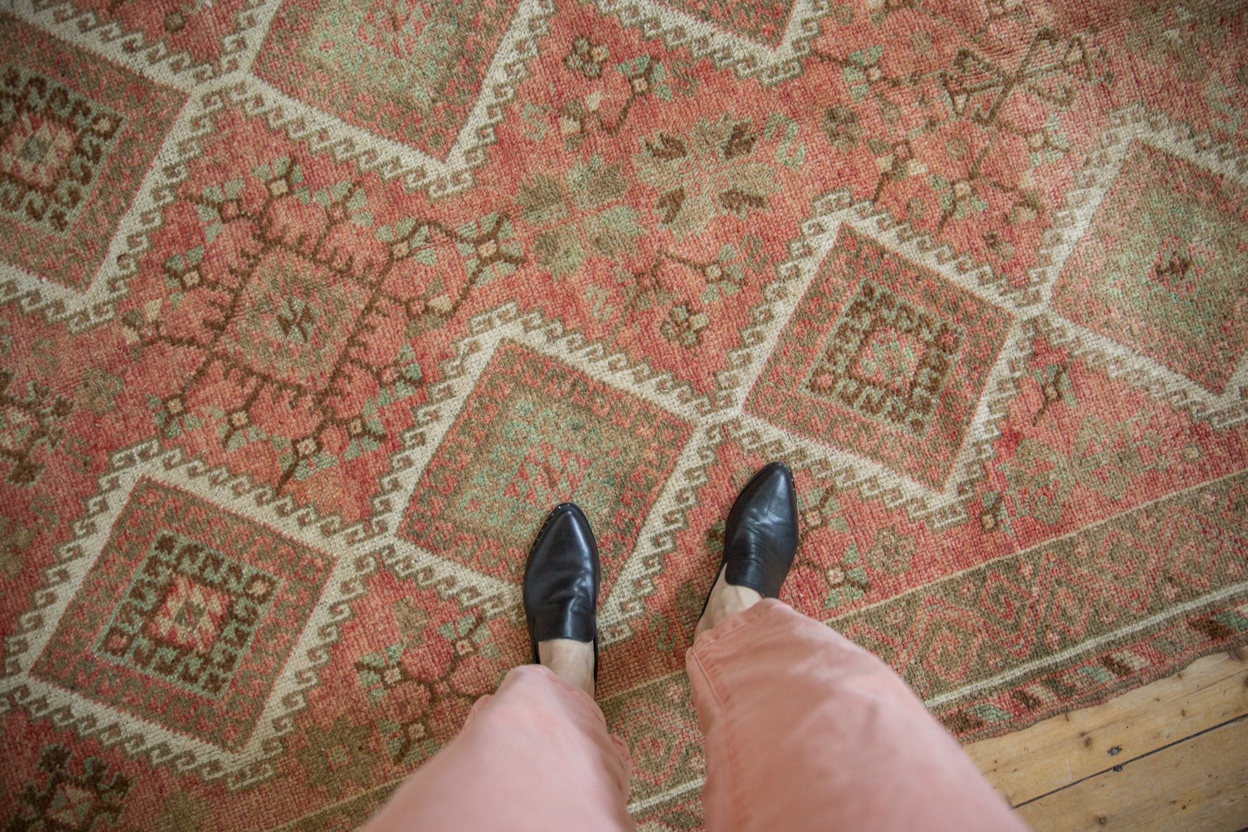 5.5x11 Vintage Distressed Kurdish Rug Runner by Old New House® - product image 2 for Resin Society
