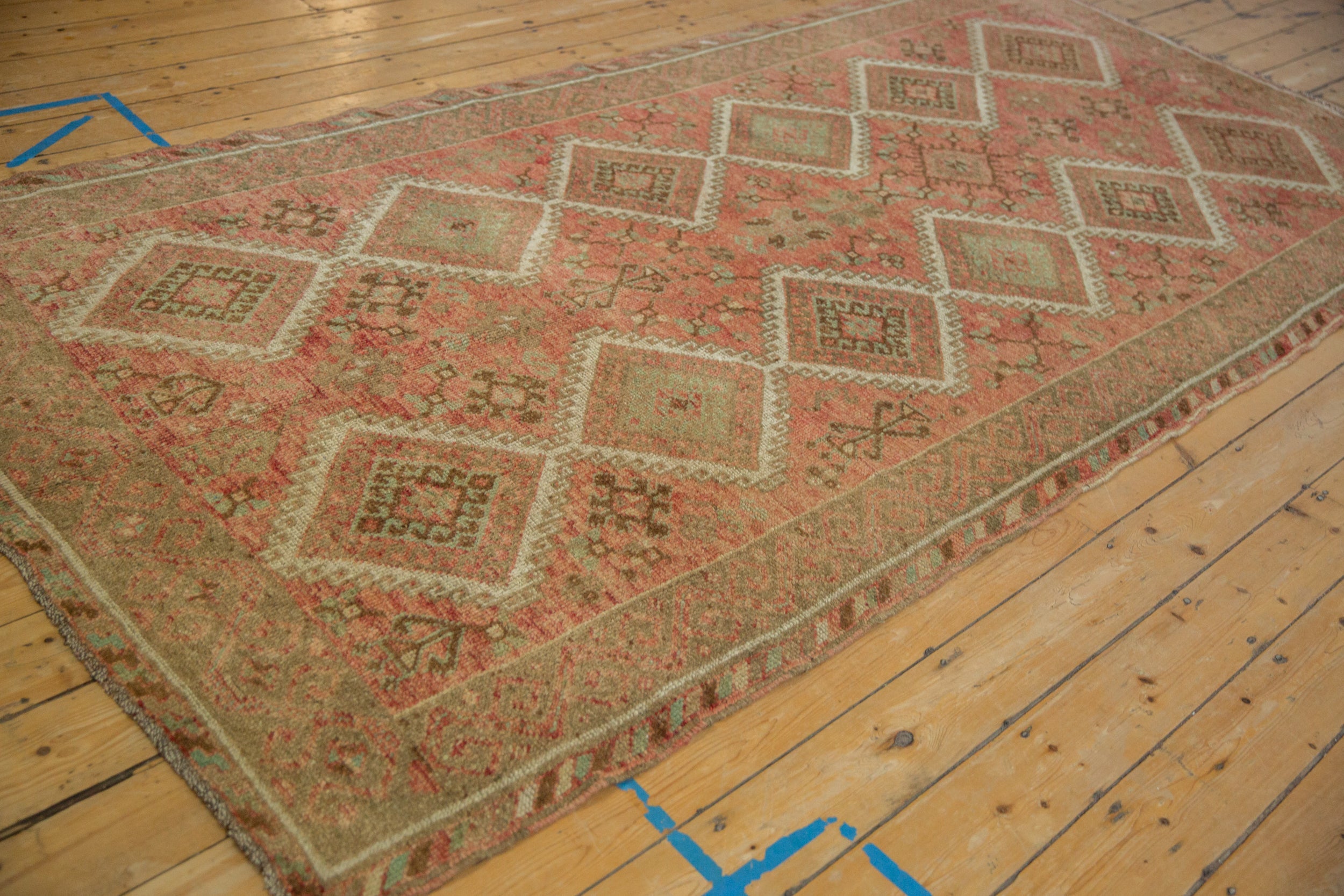 5.5x11 Vintage Distressed Kurdish Rug Runner by Old New House® - product image 10 for Resin Society