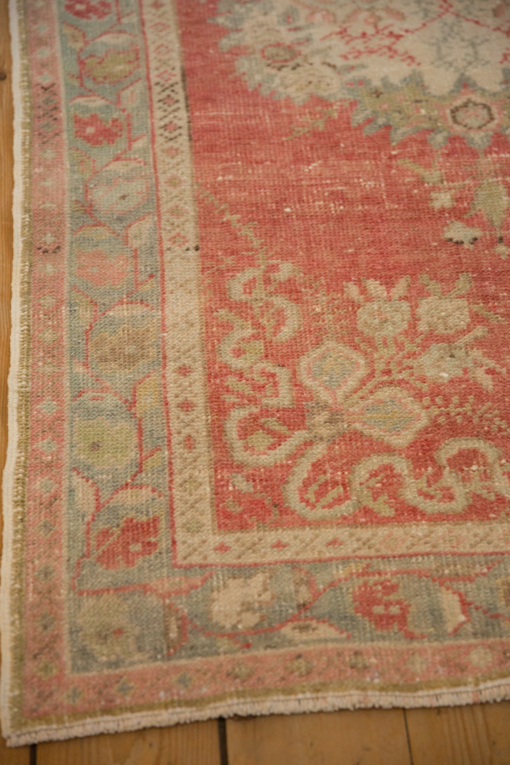 3x5.5 Vintage Distressed Oushak Rug by Old New House® - product image 7 for Resin Society