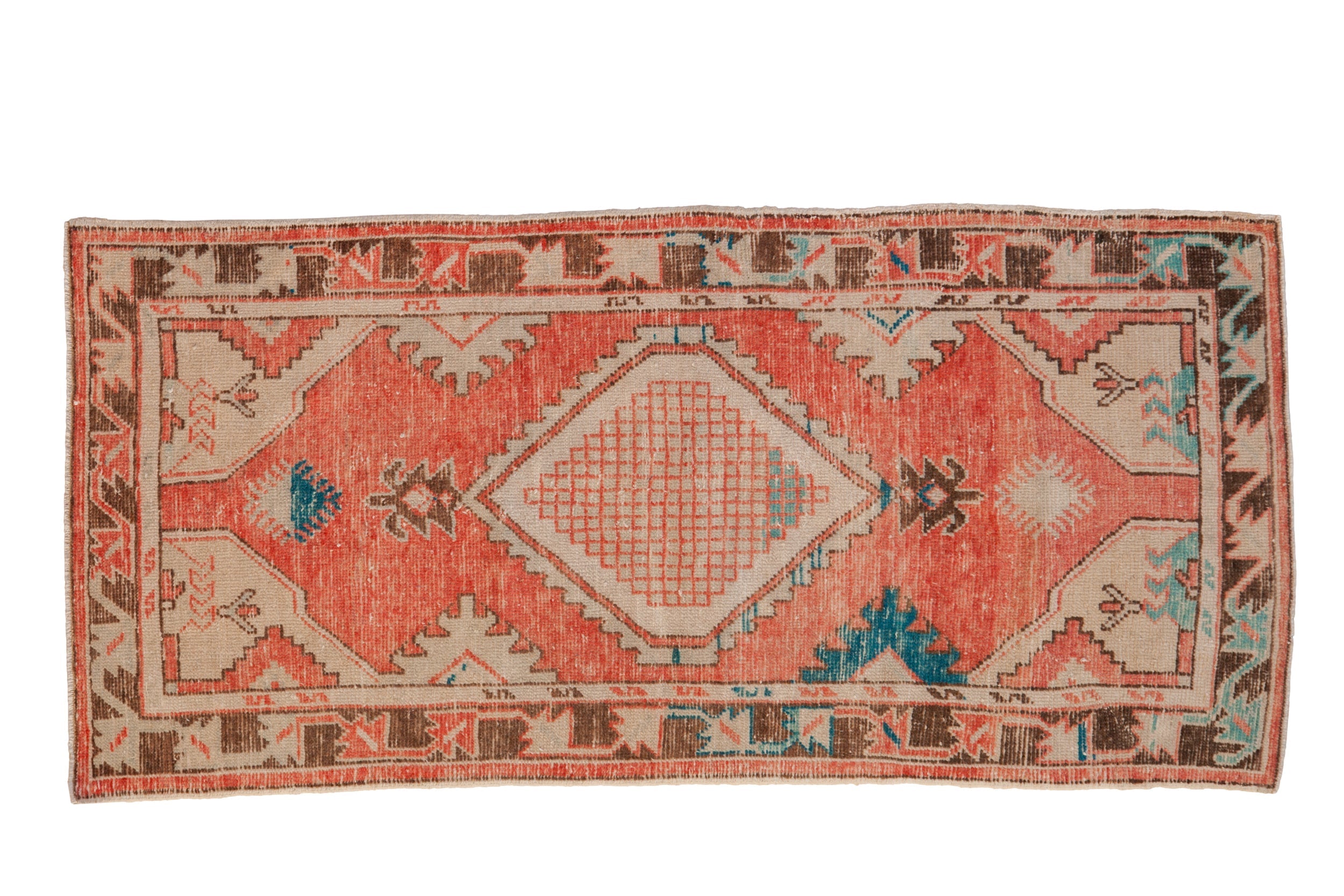 2.5x5.5 Vintage Distressed Oushak Rug Runner by Old New House® - main product image for Resin Society