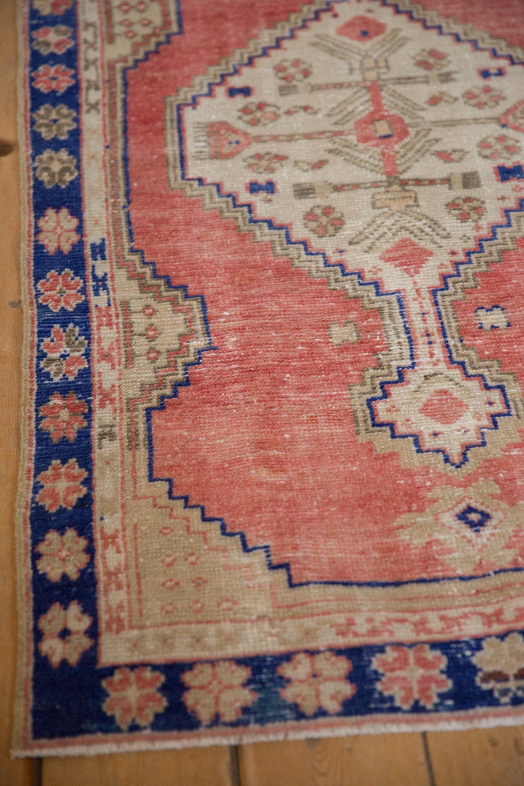 2.5x4.5 Vintage Distressed Oushak Rug by Old New House® - product image 6 for Resin Society